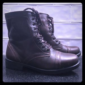 Steve Madden TROOPA  Brown Leather Boot